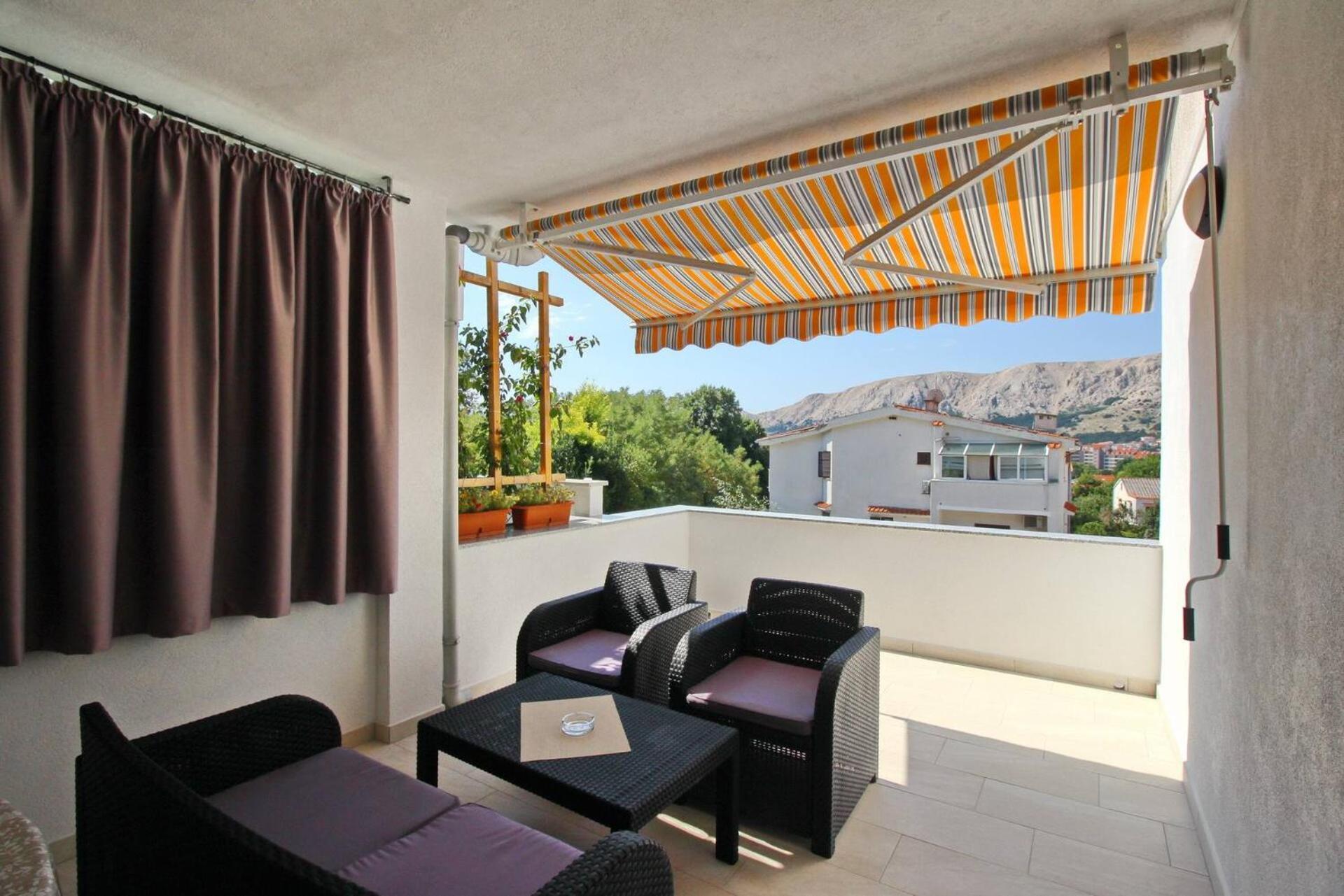Apartments Karamarko Baška Exterior foto
